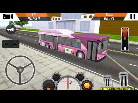 City Bus Simulator Driving 2018 - Pink Bus Unlocked Pro Driver Bus Transport| Android GamePlay FHD