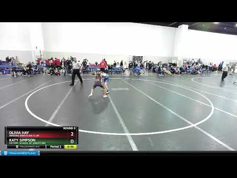 75-79 Lbs Round 3 - Katy Simpson, Victory School Of Wrestling Vs Olivia Hay, Ringers Wrestling Clu