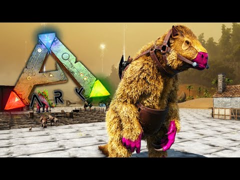ARK PRIMITIVO #75 - Esse Cara É Um Farmador INSANO! MEGATÉRIO!
