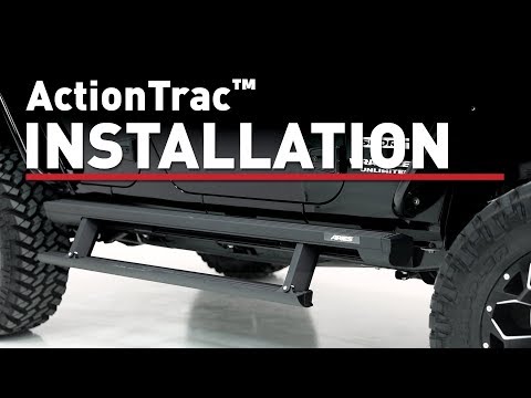 ARIES Powered Running Board Installation: ActionTrac™ on Jeep Wrangler JK or JL