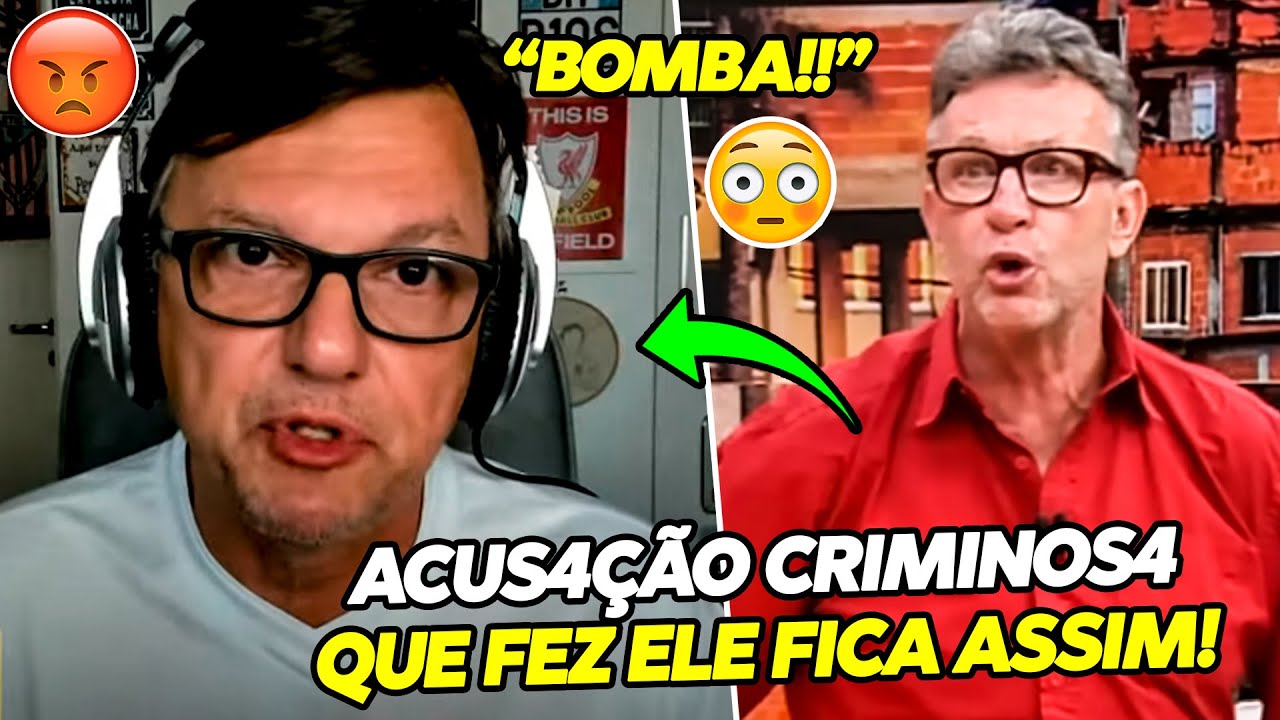 BOMBA! DISCUSSÃO AGRESSÍVA E XINGAMENT0 DO CRAQUE NETO PRA CIMA DO MAURO CEZAR APÓS ACUSAÇÃO
