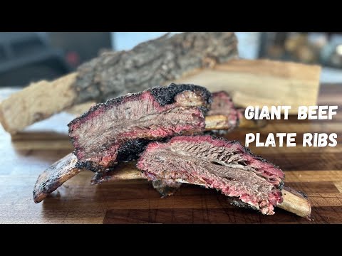 Giant Beef Plate Ribs! | The University of BBQ