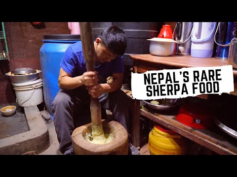 RARE NEPALI STREET FOOD | Sherpa food in KATHMANDU, NEPAL | Nepali + Tibetan food tour in Kathmandu