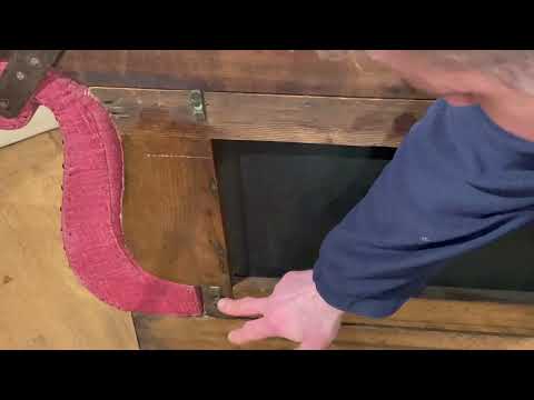 An antique Sofa Bed made to dismantle for travel but what other secret does it have ...