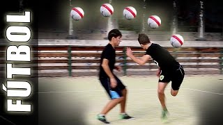 Arco Iris Rainbow Sombrero flick - Trucos de Futbol Sala e Indoor Soccer Futsal Skills