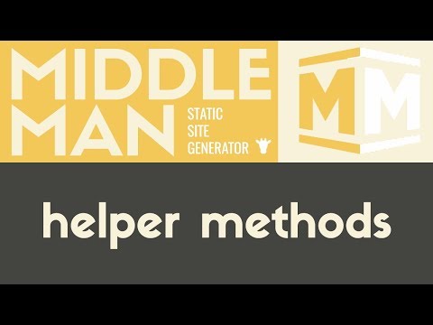 Helper Methods | Middleman Static Site Generator | Tutorial 7