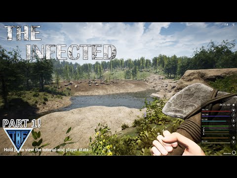 The Infected Day 01  | The Infected Gameplay | One of the best survival games' newest update!