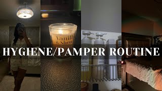 MY HYGIENE/PAMPER ROUTINE | full body pamper routine for soft glowing skin + self care tips