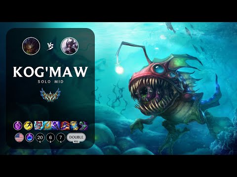 Kog'Maw Mid vs Syndra - NA Challenger Patch 13.12