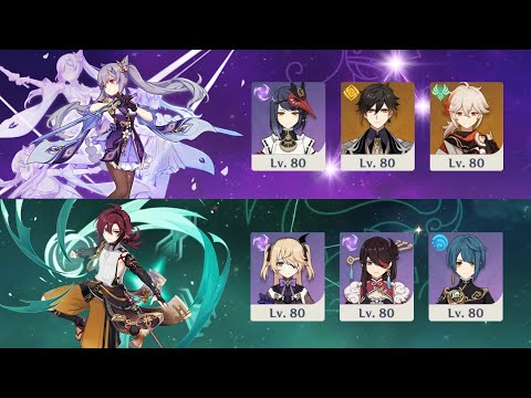 【2.8】Keqing Electro Team | Heizou Taser Team Abyss 12【Genshin Impact】