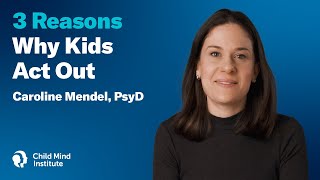 3 Reasons Why Kids Act Out