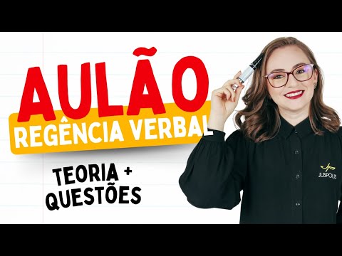 AULÃO sobre REGÊNCIA VERBAL - TEORIA + QUESTÕES - PORTUGUÊS para CONCURSOS