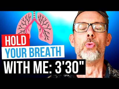 Hold Your Breath WITH ME | 3'30" Breath Hold - Advanced