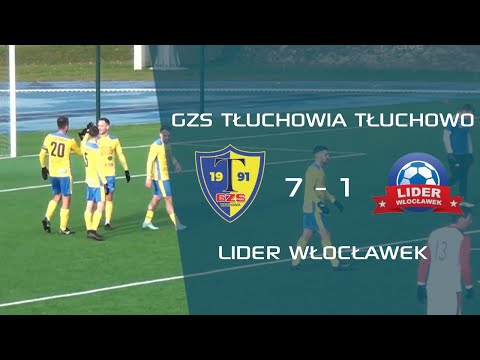 Tłuchovia Tłuchowo 7 - 1 Lider Włocławek | IV Liga | Piłka nożna | Skrót