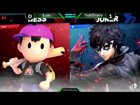 Smash at Sorrento #3 - Ever (Ness) vs YukiDraco (Joker) - WR3