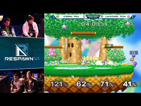 R6 - eR | Kellner / Prinz Vs. Liquid | ChuDat / RB | Ice - Grand Final - SSBM Doubles