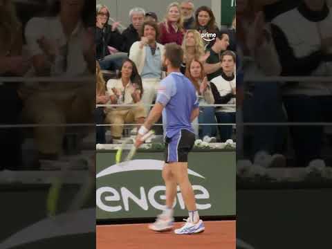 🎾 Ce jour-là, Corentin Moutet 🇫🇷 a gagné le respect de Jannik Sinner 🇮🇹 #tennis #RG