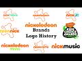 Nickelodeon Brands Logo History
