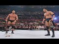 Stone Cold The Rock Vs Kurt Angle Chris Benoit Part 2