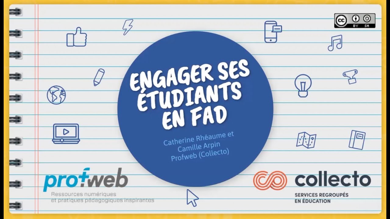 Semaine FAD 2021 : Engager ses étudiant·es en formation à distance synchrone ou asynchrone