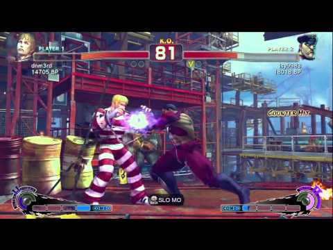 Super Street Fighter IV - dnm3rd (Cody) Vs lsy9983 (Bison)