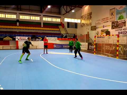 Quino Soler observando la sesión de tiro del Angel Ximénez 30 agosto 2017