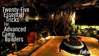 Fallout 76 Camp Tutorial | Twenty-Five Essential Tricks For Advanced Camp Builders | Guide | Tips
