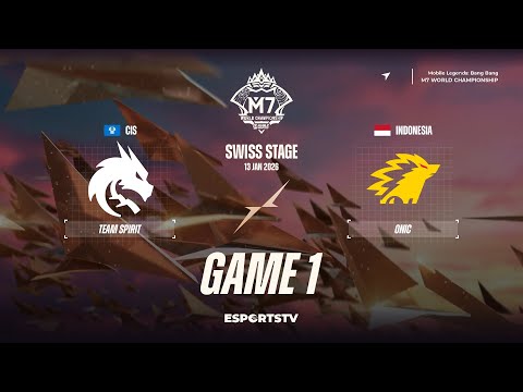 Team Spirit vs ONIC GAME 1 M7 World Championship | ONIC VS TS ESPORTSTV