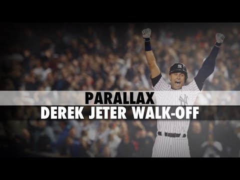 DEREK JETER WALK OFF - FINAL HOME GAME - PARALLAX