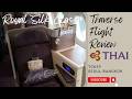 Thai Airways Royal Silk Business Class A350 900 Review Seoul Bangkok