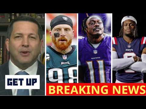 GET UP | Schefter updates TRADE RUMORS: Maxx Crosby to Eagles? A.J.Brown to Ravens? Pickens to Pats