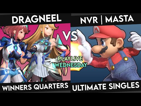 BNB Playlive Wednesday 2 - Dragneel (Pyra/Mythra) VS NVR | Masta (Mario) Winners Quarters