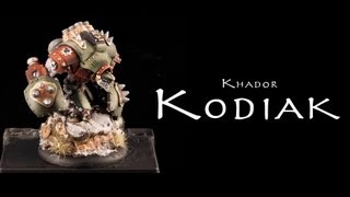 Painting Warmachine & Hordes: Khador Kodiak