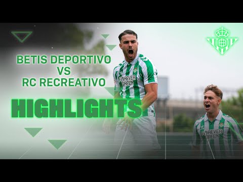 Resumen del partido Betis Deportivo-RC Recreativo de Huelva (3-1) | CANTERA