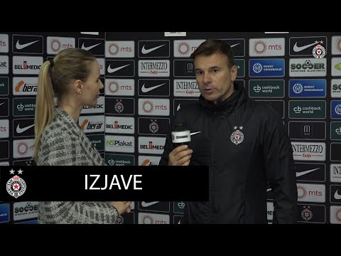 Izjave posle meča 1/16 finala Kupa Srbije FK Partizan – OFK Bačka