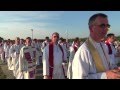 Lednica 2014 - Słuchaj Izraelu - Procesja kapłanów ...
