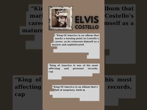 Thumbnail for Elvis Costello - King Of America | Happy Release Day by Elvis Costello