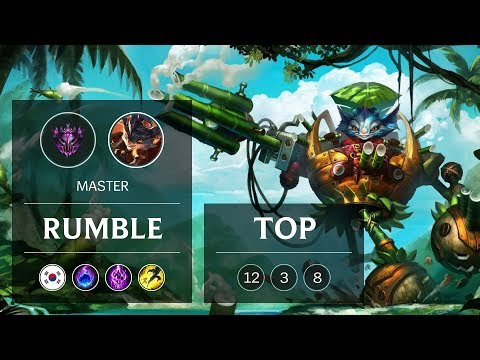 Rumble Top vs Quinn - KR Master Patch 9.4