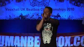 Pikey Esquire vs Drift - Wildcard Battles - 2010 Vauxhall UK Beatbox Championships Grand Final
