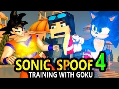 Ultimate Training with Goku in Sonic Spoof 4!