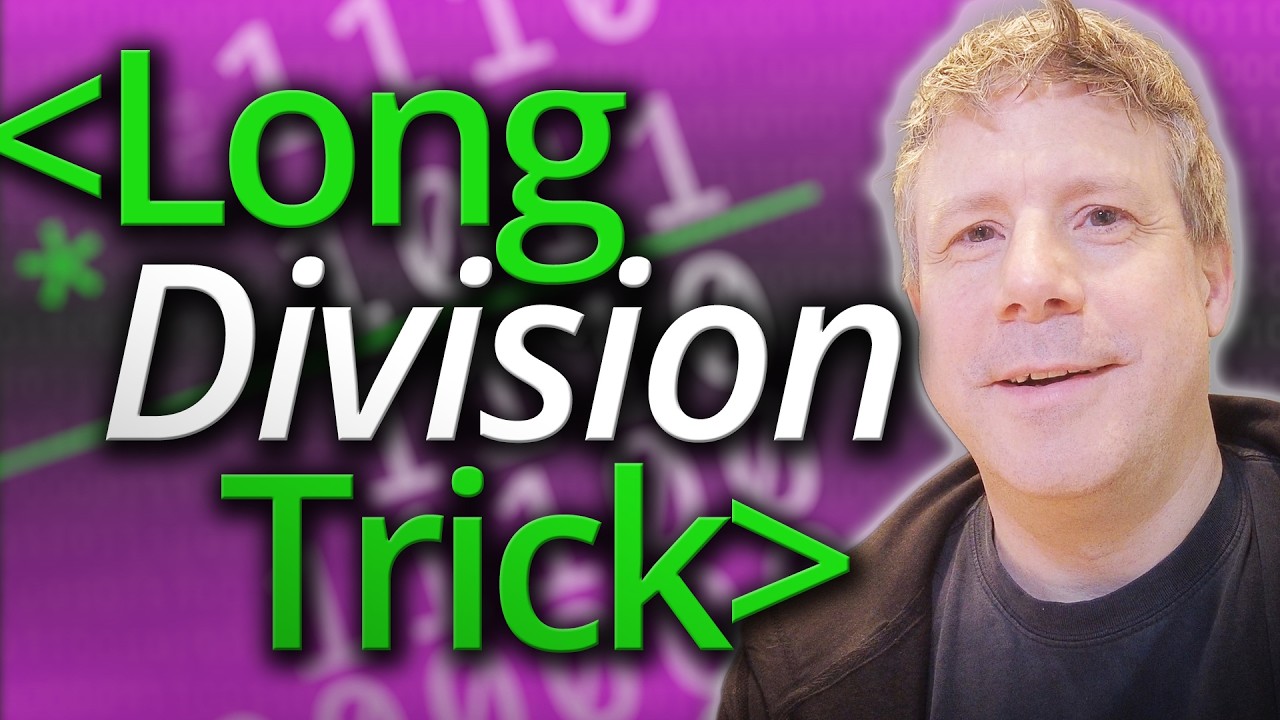 The "Trick" that Compilers Use for Long Division - Computerphile