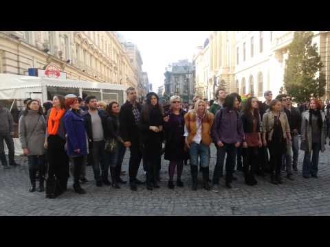 Flash Mob "Un actor grabit" centrul vechi