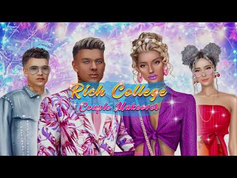 Rich College Couple Dress Up video