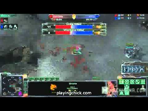 MUST SEE StarCraft 2: DarkChiGo  Z  vs SCFou  T  on Typhoon Peaks  SC2 Gameplay/Commentary