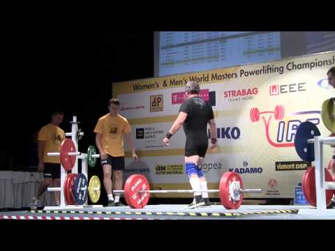 IPF 2014 Master World Championship Men M3 59 to 83 Kg Dead Lifts