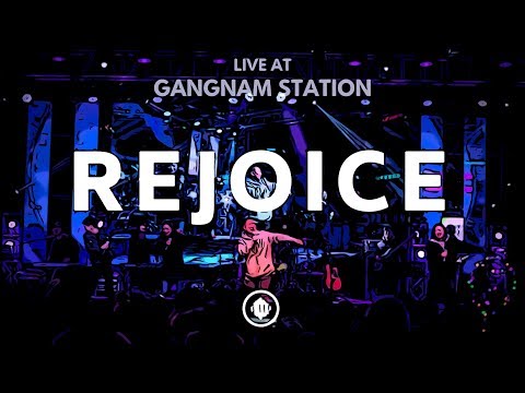 서울 강남역 한 복판에서 EDM 으로 찬양해 보았다 ! Rejoice by 오버플로잉 워십