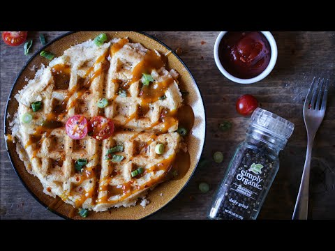 How To Make A POTATO WAFFLE - Easy & Delicious