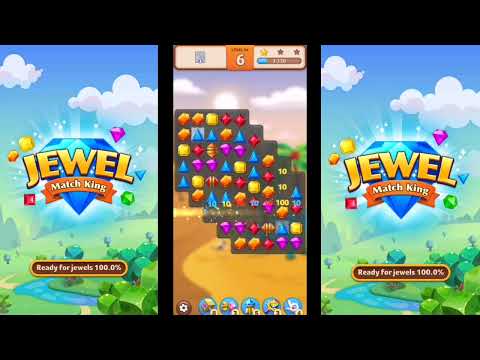 Yellow Dessert Lv. 31-40 | Jewel Match King Gameplay