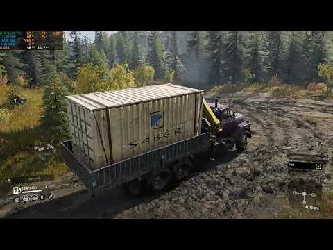 SnowRunner Walkthrough Part 74 - "Fallen Antenna" [2160p60]