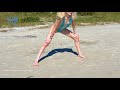 Yoga On The Beach Sling Bikini Model Cherry B 4k